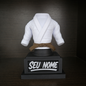 Troféu  Personalizado Kimono Jiu-Jitsu com Nome – Decoração Exclusiva