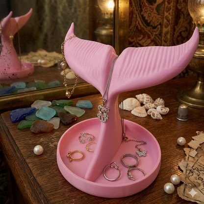 Porta Joias Cauda de Sereia – Organizador Elegante e Decorativo