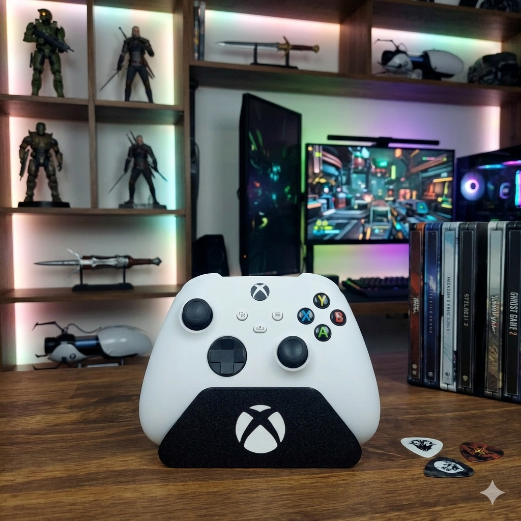 Suporte para Controle Xbox – Base Premium Antiderrapante com Design Gamer