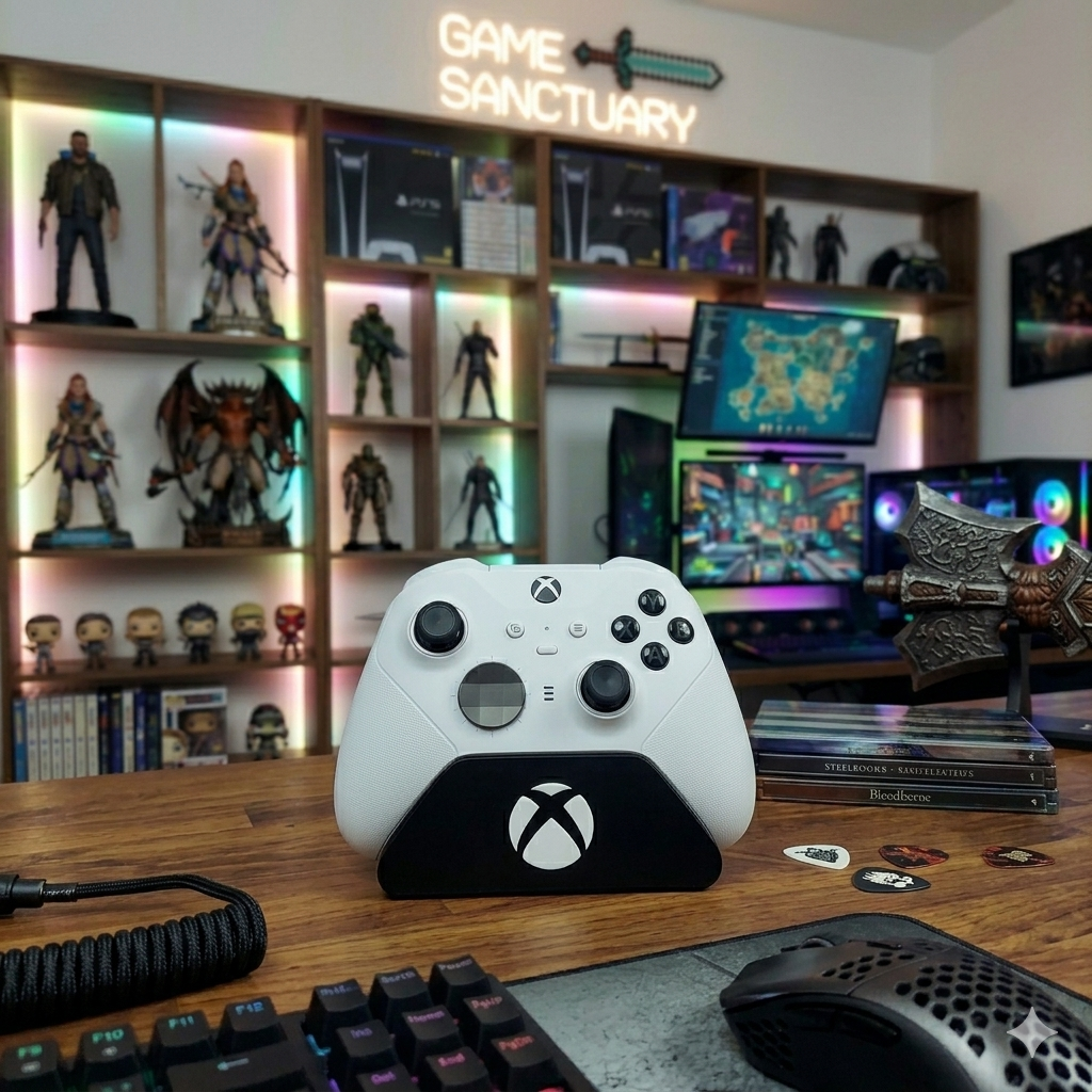 Suporte para Controle Xbox – Base Premium Antiderrapante com Design Gamer