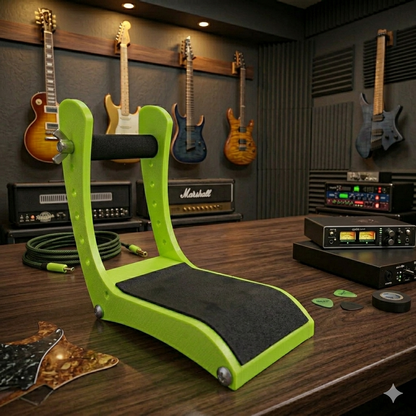 Apoio de perna para contrabaixo Guitarra e violão Ajustável  – Design Ergonômico e Moderno