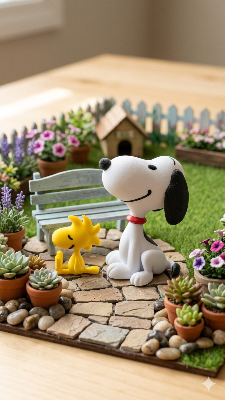 Snoopy e Woodstock – Decoração Fofa e Icônica para seu Espaço