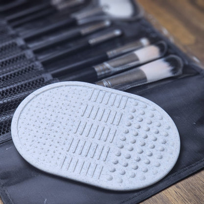 Kit Tapete de Limpeza de Pincéis em Silicone – Higienização Profunda e Praticidade