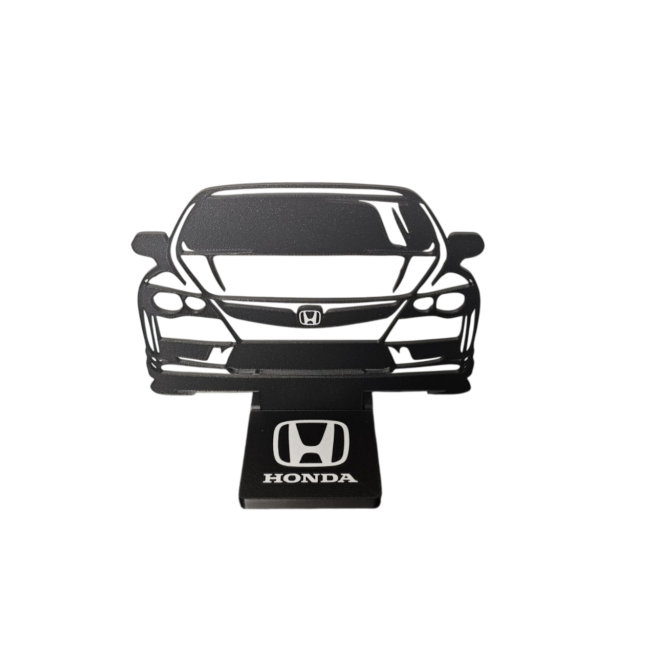 Honda Civic Decorativo em Arte Linear – Peça Exclusiva para Fãs de Carros