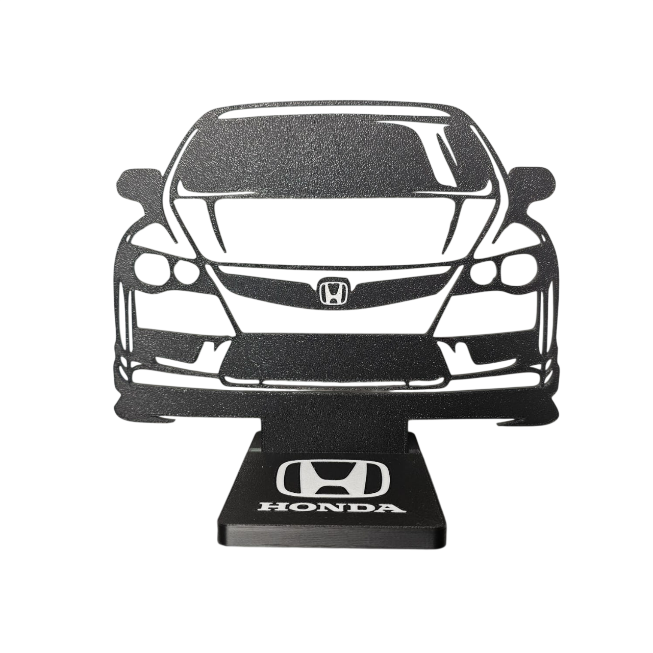 Honda Civic Decorativo em Arte Linear – Peça Exclusiva para Fãs de Carros