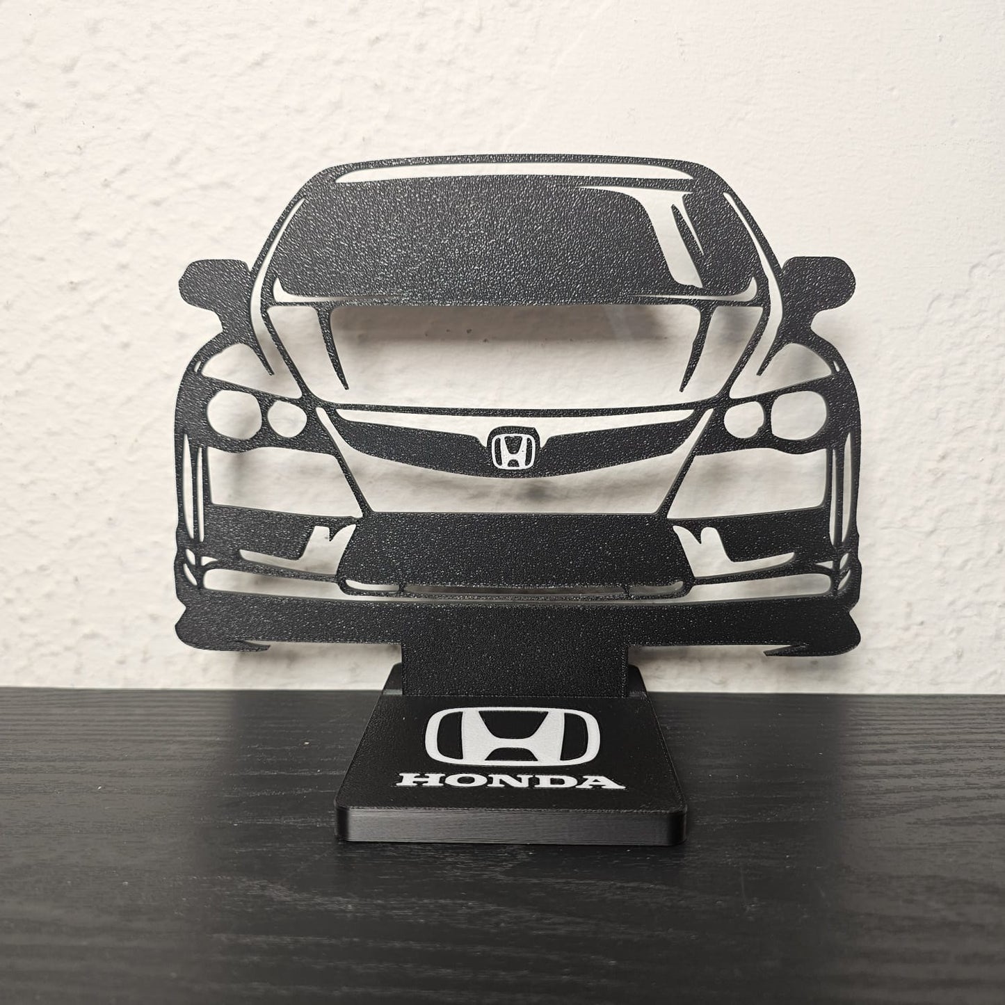 Honda Civic Decorativo em Arte Linear – Peça Exclusiva para Fãs de Carros