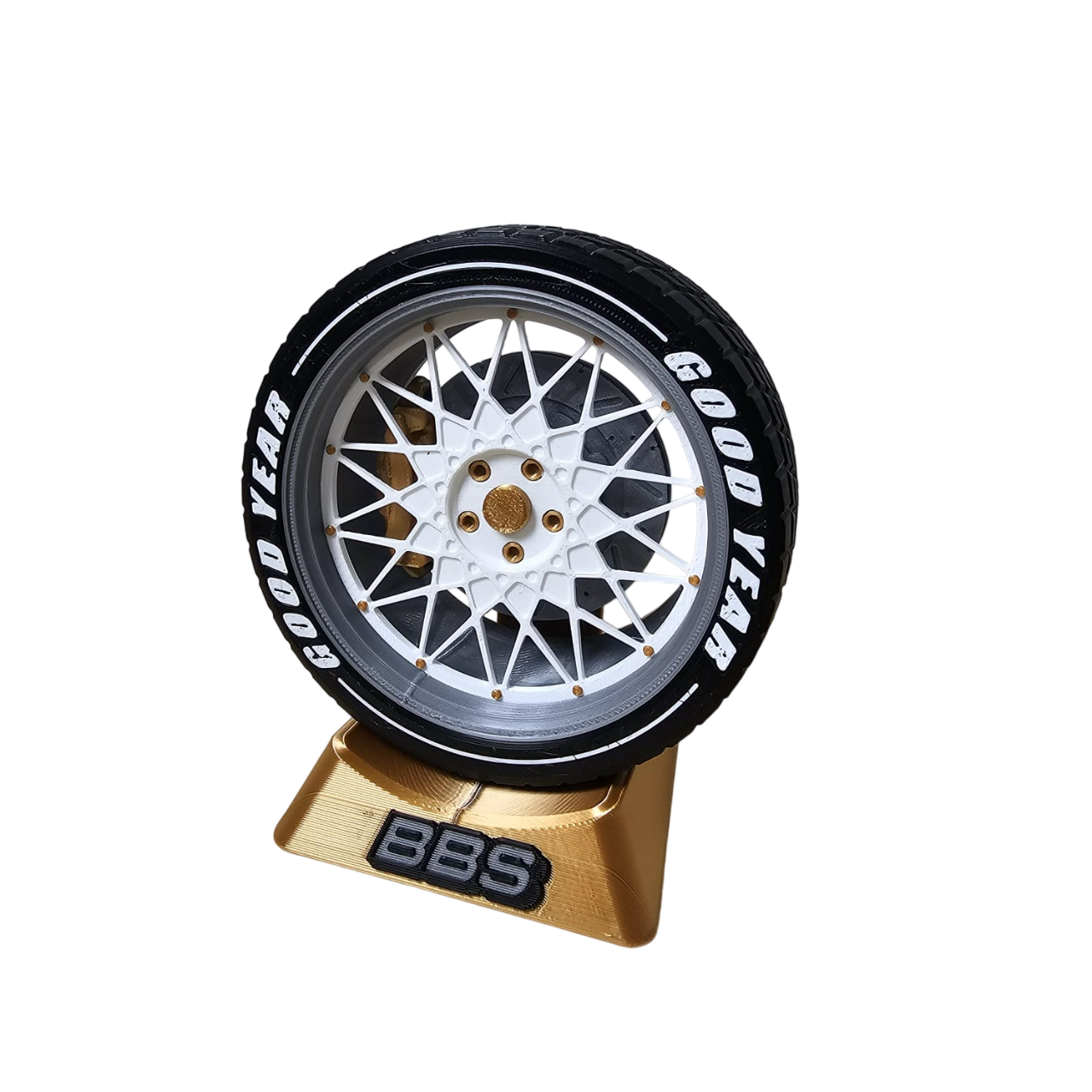 Roda Esportiva Decorativa – Design Automotivo Exclusivo com Estilo Racing