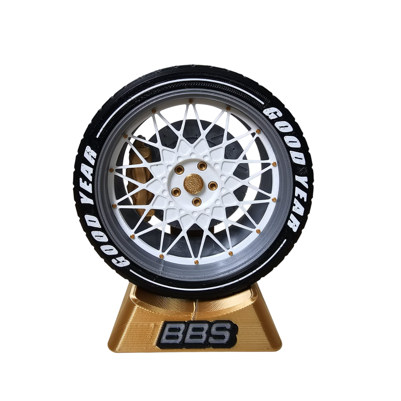 Roda Esportiva Decorativa – Design Automotivo Exclusivo com Estilo Racing
