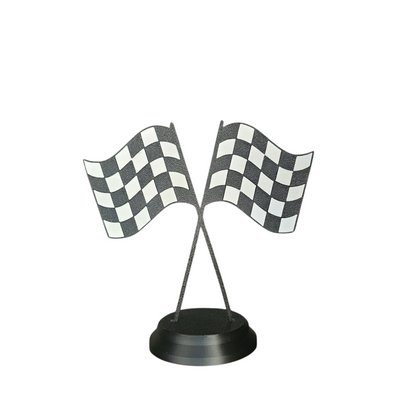 Bandeiras de Corrida Decorativas – Toque Esportivo e Estilo Automotivo para seu Ambiente
