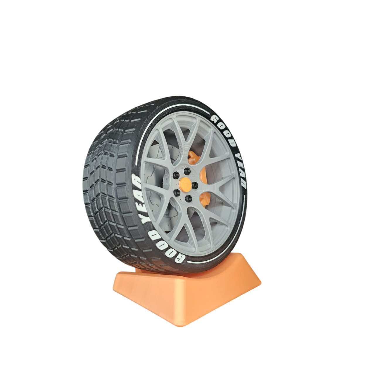 Roda Esportiva Decorativa – Design Automotivo Exclusivo com Estilo Racing