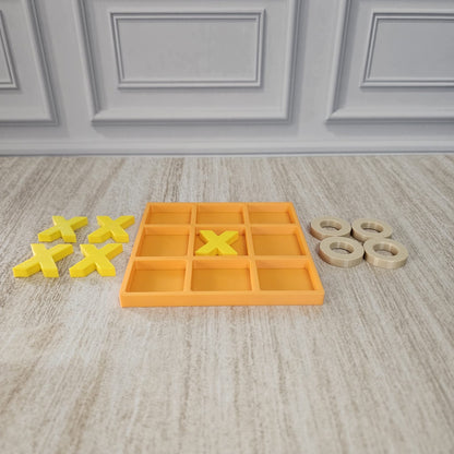 Jogo da Velha 3D Infantil e Decorativo – Diversão Clássica para Todas as Idades