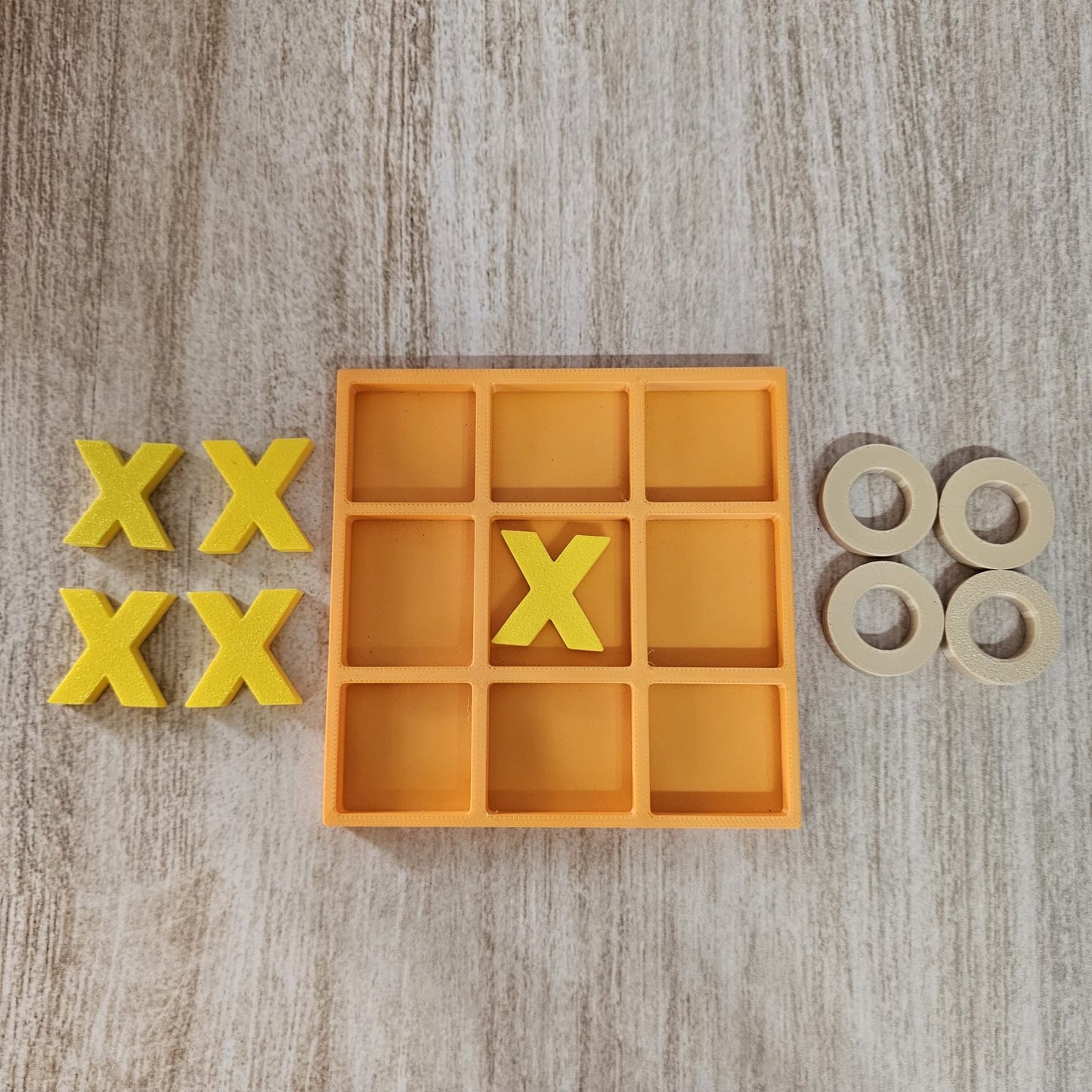 Jogo da Velha 3D Infantil e Decorativo – Diversão Clássica para Todas as Idades