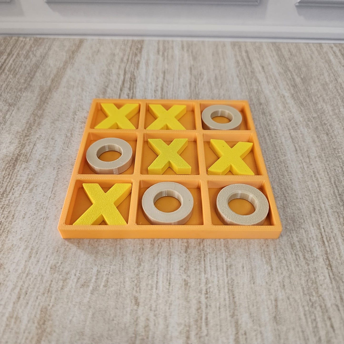 Jogo da Velha 3D Infantil e Decorativo – Diversão Clássica para Todas as Idades