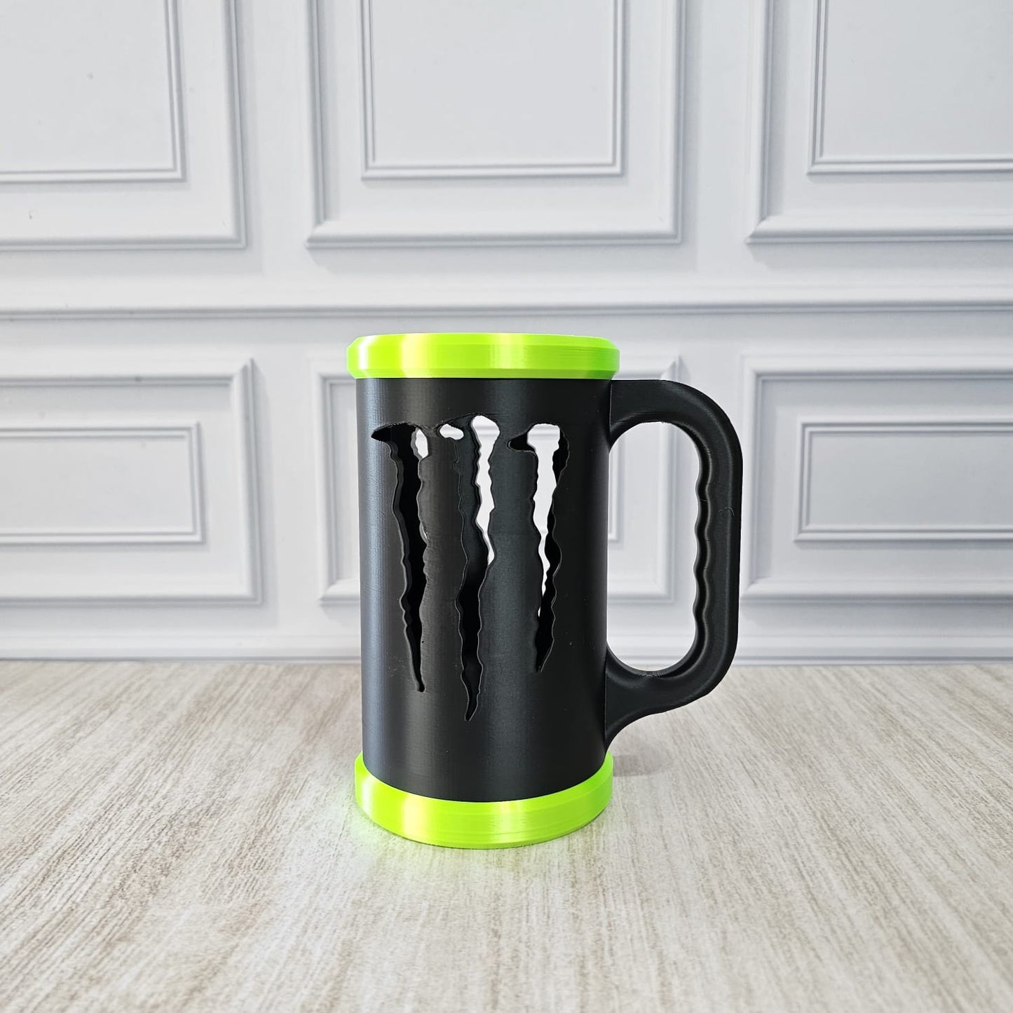 Suporte Lata de Monster Personalizada 3D com Tampa e Abridor – Kit Exclusivo para Fãs