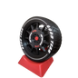 Roda Esportiva Decorativa – Design Automotivo Exclusivo com Estilo Racing