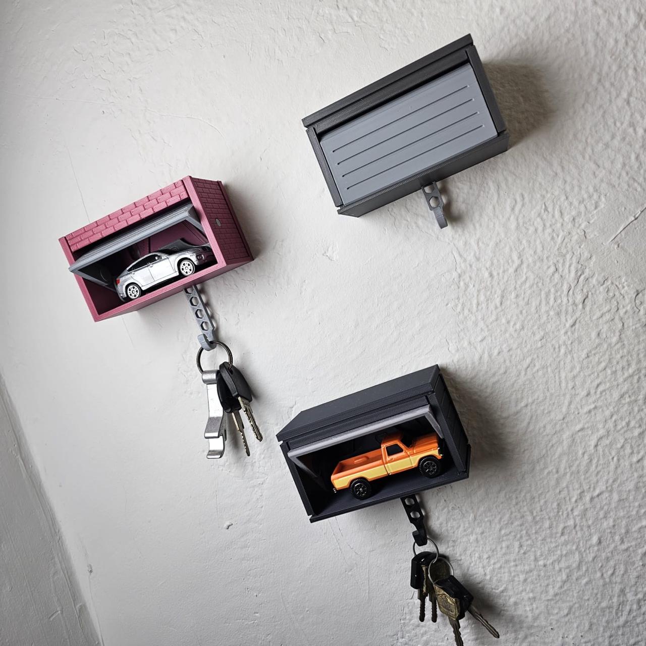 Porta Chaves Garagem Hot Wheels