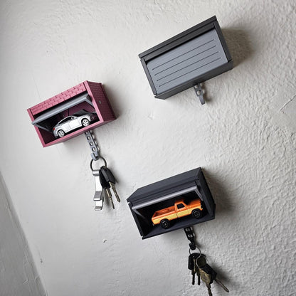 Porta Chaves Garagem Hot Wheels