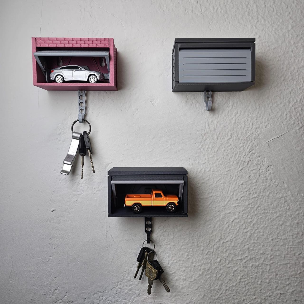 Porta Chaves Garagem Hot Wheels