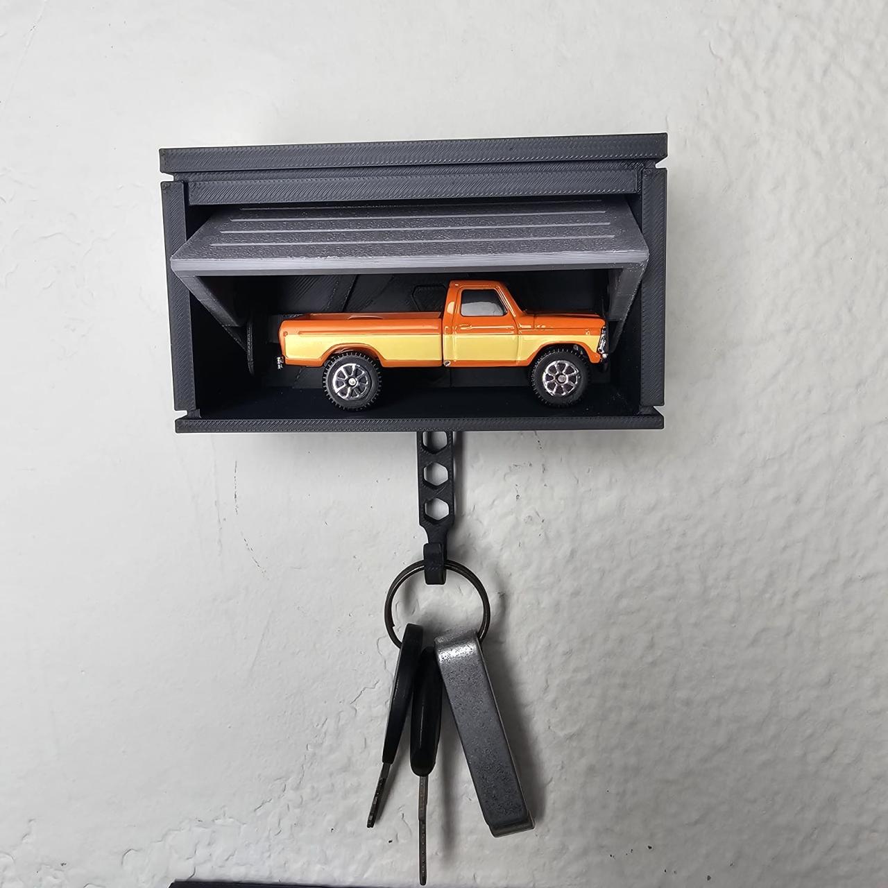 Porta Chaves Garagem Hot Wheels