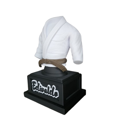 Troféu  Personalizado Kimono Jiu-Jitsu com Nome – Decoração Exclusiva