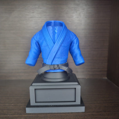 Troféu  Personalizado Kimono Jiu-Jitsu com Nome – Decoração Exclusiva