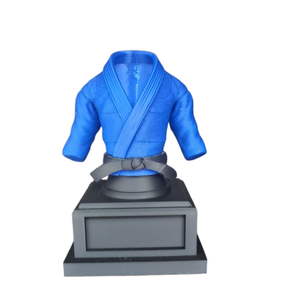 Troféu  Personalizado Kimono Jiu-Jitsu com Nome – Decoração Exclusiva