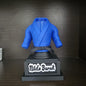 Troféu  Personalizado Kimono Jiu-Jitsu com Nome – Decoração Exclusiva