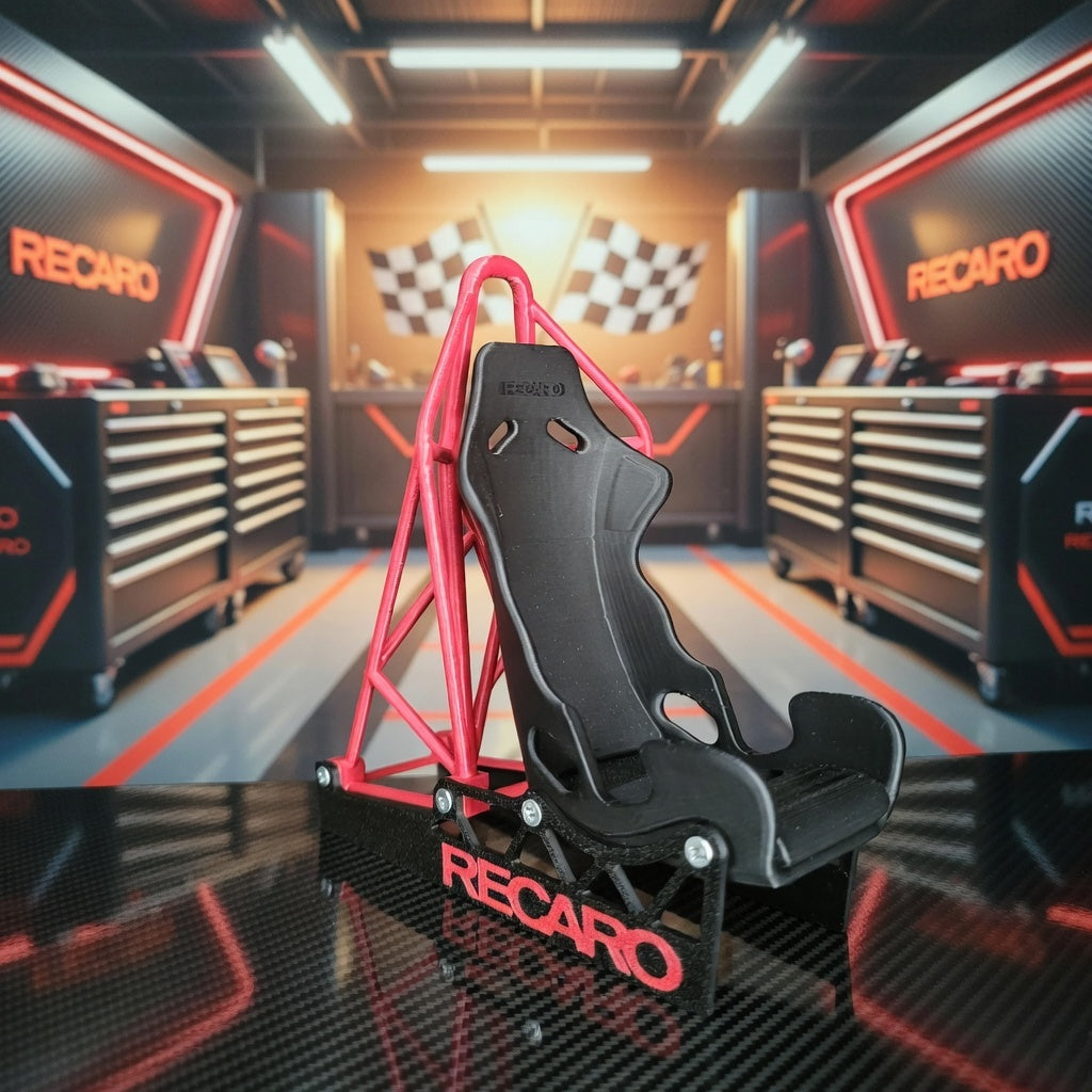 Suporte de celular Assento Esportivo Recaro – Design Premium para Apaixonados por Velocidade