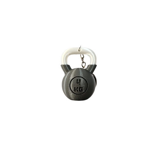 Chaveiro Kettlebell Fitness 4KG – Acessório Criativo para Apaixonados por Academia