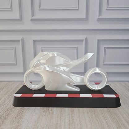 Moto Esportiva Decorativa 3D – Design Moderno e Exclusivo