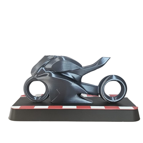 Moto Esportiva Decorativa 3D – Design Moderno e Exclusivo