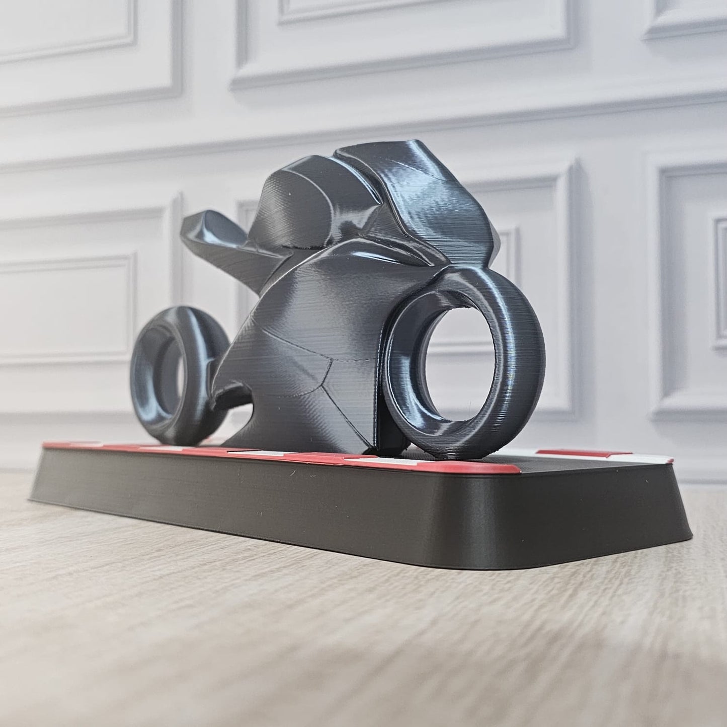 Moto Esportiva Decorativa 3D – Design Moderno e Exclusivo