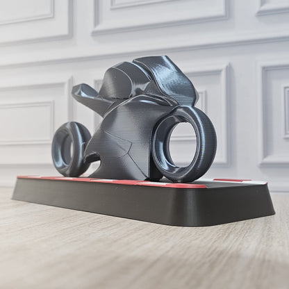 Moto Esportiva Decorativa 3D – Design Moderno e Exclusivo