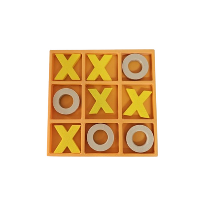 Jogo da Velha 3D Infantil e Decorativo – Diversão Clássica para Todas as Idades