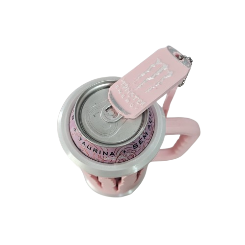 Suporte Lata de Monster Personalizada 3D com Tampa e Abridor – Kit Exclusivo para Fãs