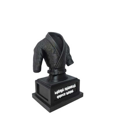 Troféu  Personalizado Kimono Jiu-Jitsu com Nome – Decoração Exclusiva
