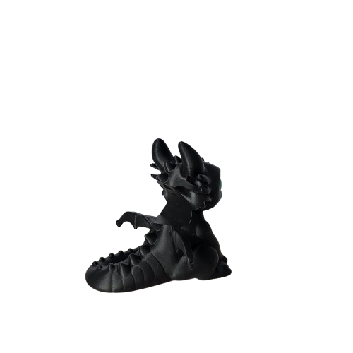 Mini Dragão Decorativo Inspirado em Fúria da Noite – Colecionável Fofo e Exclusivo