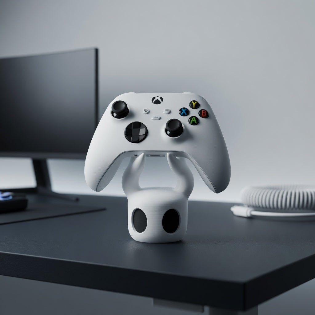Suporte Gamer Hollow Knight para Controle Xbox – Design Geek Minimalista