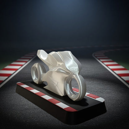 Moto Esportiva Decorativa 3D – Design Moderno e Exclusivo