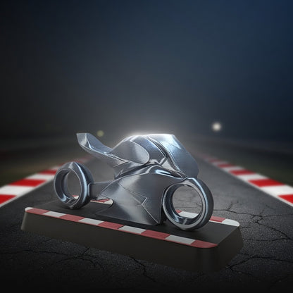 Moto Esportiva Decorativa 3D – Design Moderno e Exclusivo